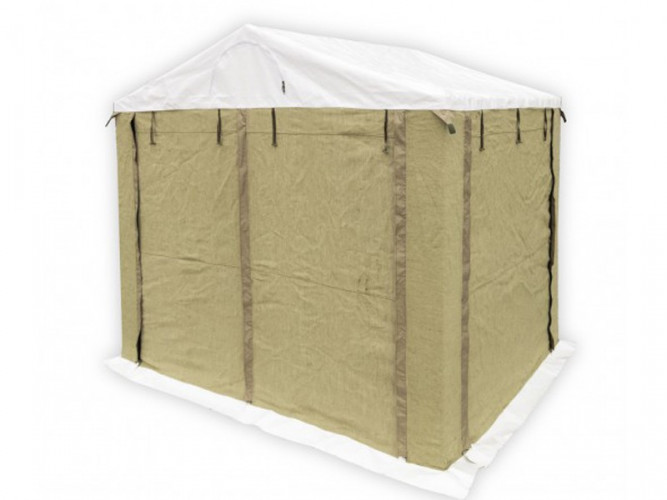 Палатка сварщика 2,0 X 2,0 ПВХ/брезент в Новосибирске