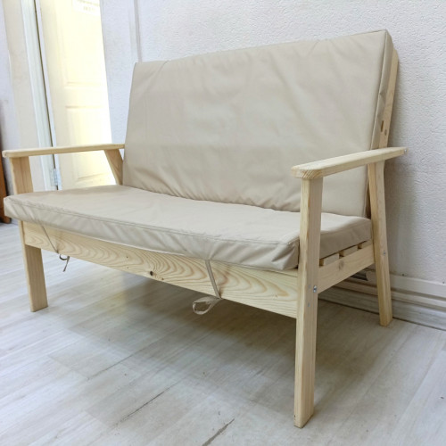 Скамейка садовая деревянная для дачи в Новосибирске