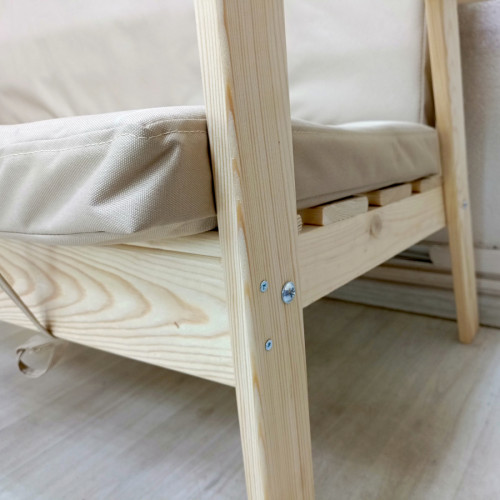 Скамейка садовая деревянная для дачи в Новосибирске