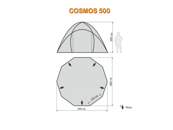 Шатер-тент World of Maverick COSMOS 500 в Новосибирске