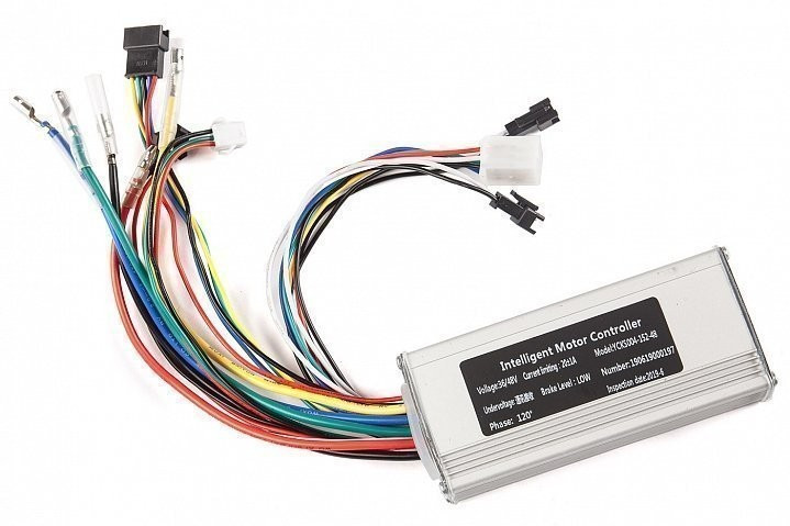 Мотор-колесо Eltreco 48V 350W LCD 26" передний АКБ HL 48V 10А/ч в Новосибирске