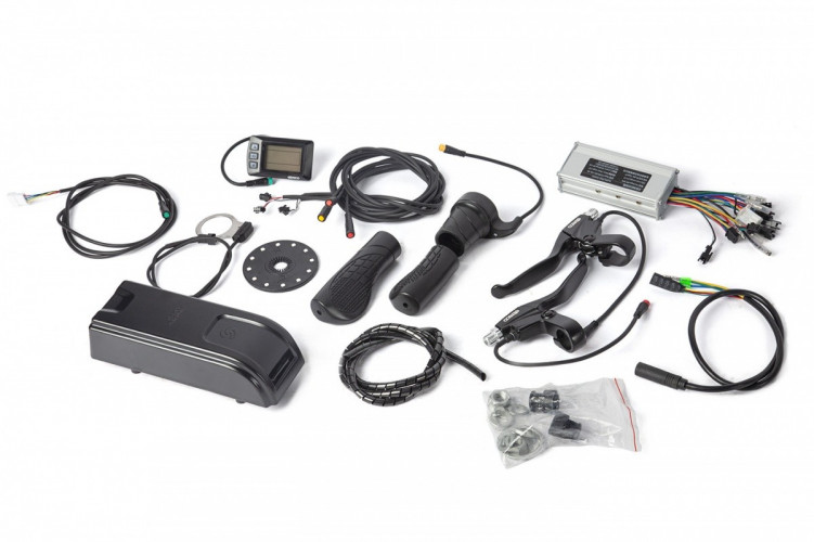 Мотор-колесо Eltreco 48V 350W LCD 26" передний АКБ HL 48V 10А/ч в Новосибирске