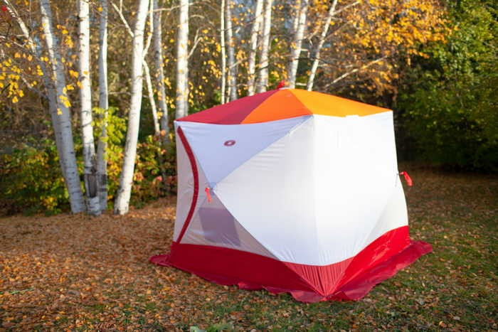 Палатка для рыбалки Медведь КУБ-4 Утепленная в Новосибирске