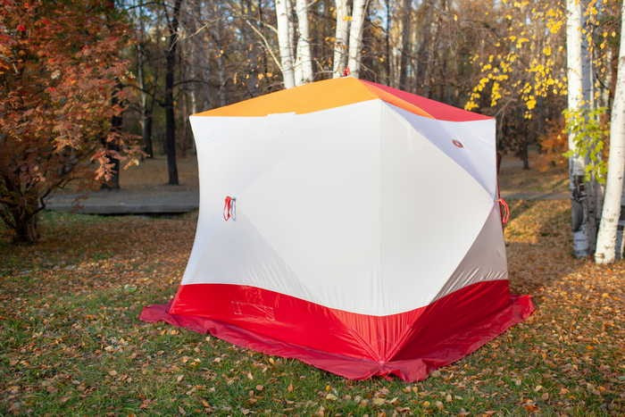 Палатка для рыбалки Медведь КУБ-4 Утепленная в Новосибирске