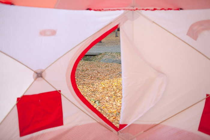 Палатка для рыбалки Медведь КУБ-4 Утепленная в Новосибирске