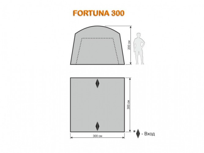 Шатер-тент World of Maverick FORTUNA 300 в Новосибирске