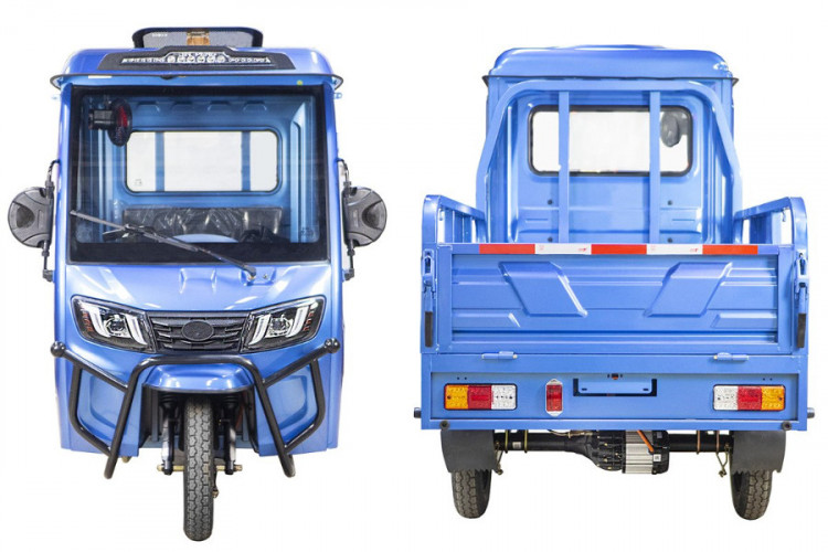 Грузовой электротрицикл Rutrike КАРГО Кабина 1500 в Новосибирске