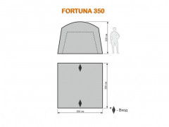 Шатер-тент World of Maverick FORTUNA 350