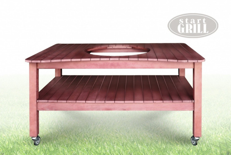 Стол для керамического гриля Start Grill на колесах в Новосибирске