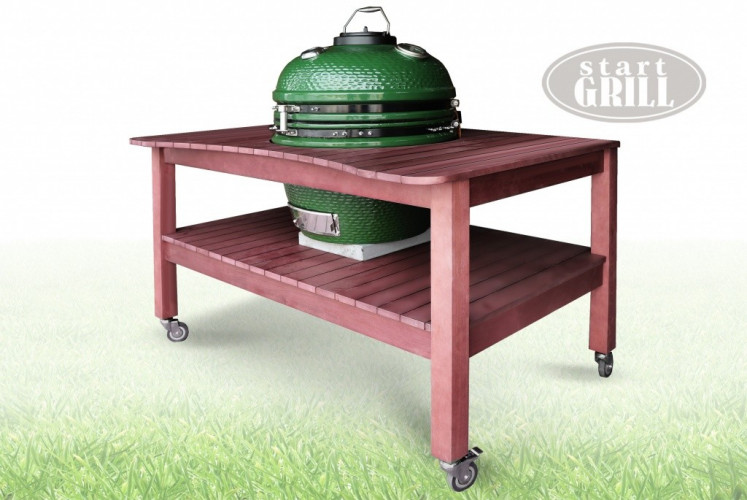 Стол для керамического гриля Start Grill на колесах в Новосибирске