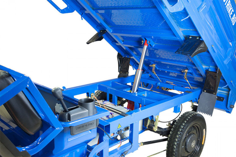 Грузовой электрический трицикл Rutrike D5 1700 гидравлика в Новосибирске