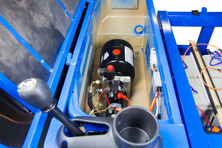 Грузовой электрический трицикл Rutrike D5 1700 гидравлика в Новосибирске